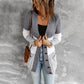 Casual Cable Knit Cardigan Coat