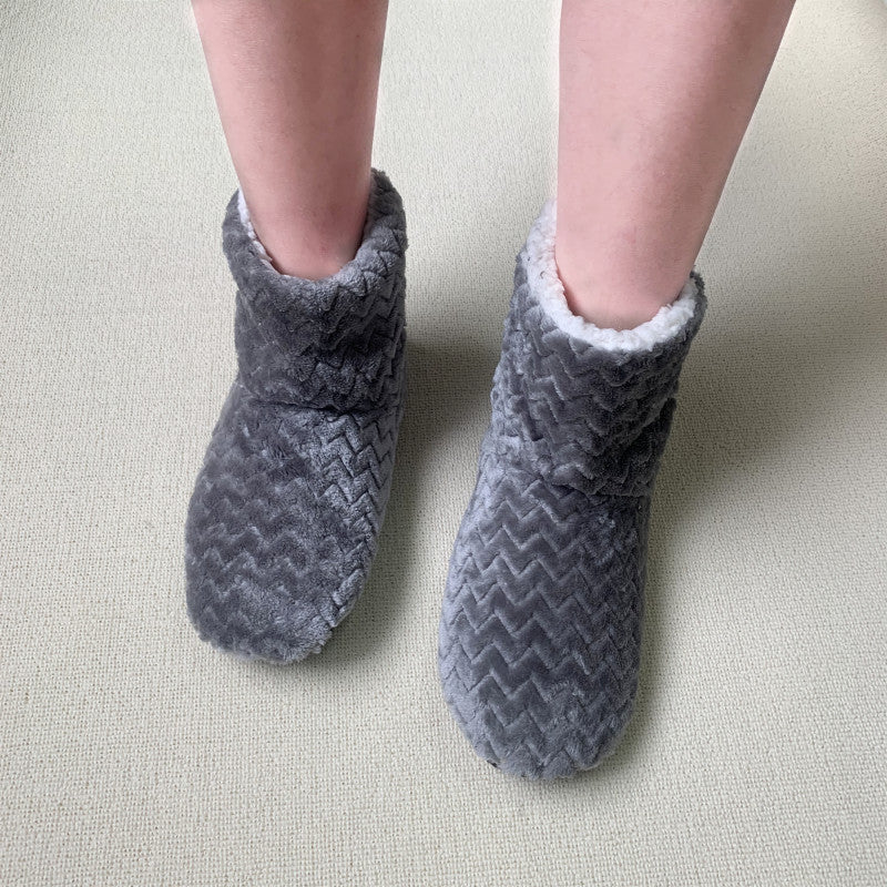 Fluffy Women's Slipper Boots