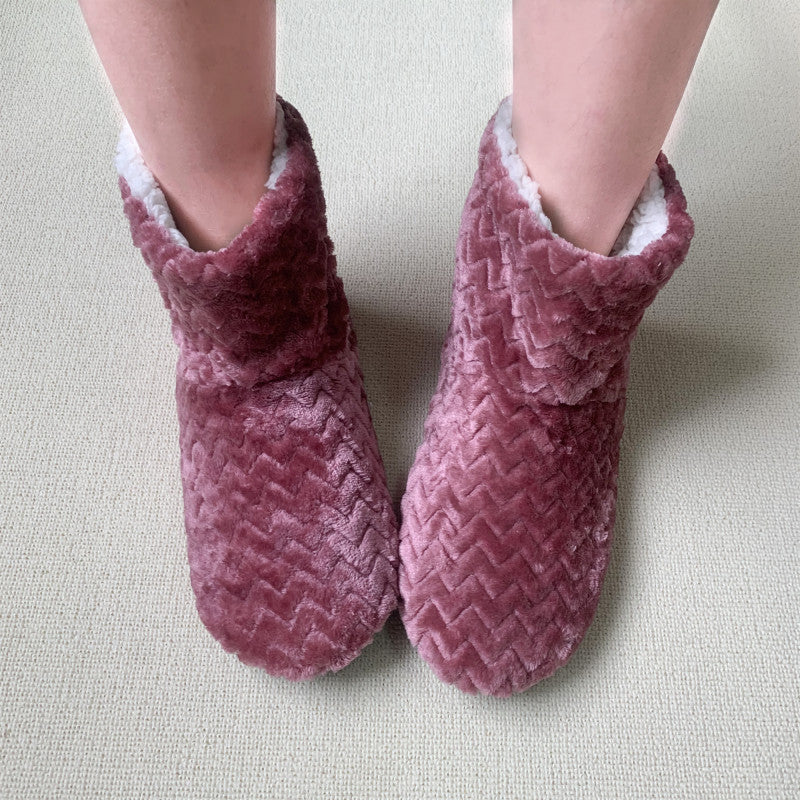 Fluffy Women's Slipper Boots