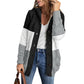 Women's Cardigan Sweaters Hooded Fleece Lined Jackets Winter Coat with Pockets