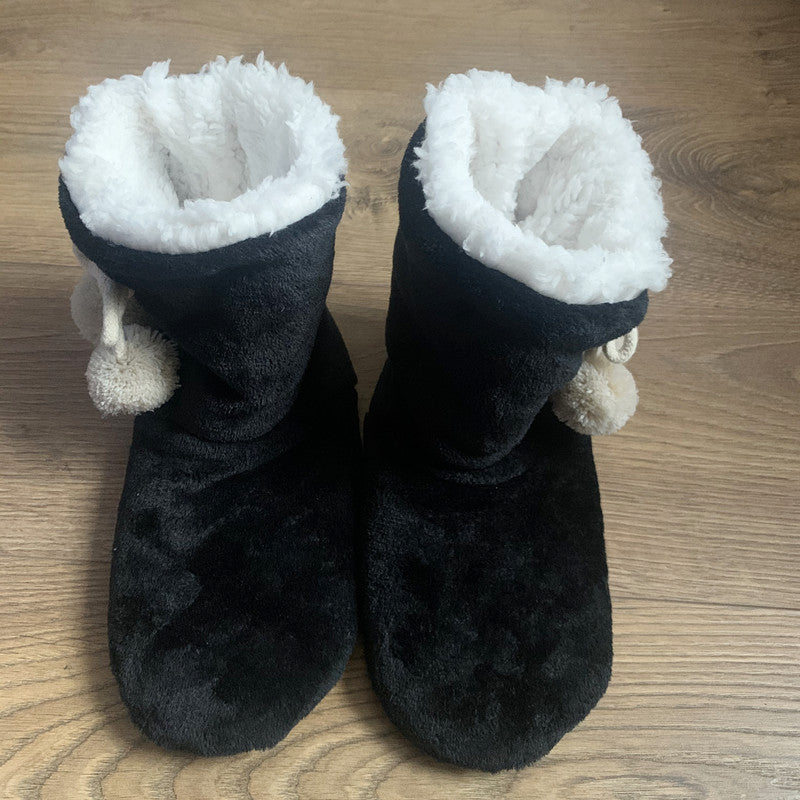 Women's Slipper Booties Soft Plush Sock Boots