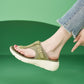 SIKETU | Comfortable Womens Wedge Sandals for Wider Feet