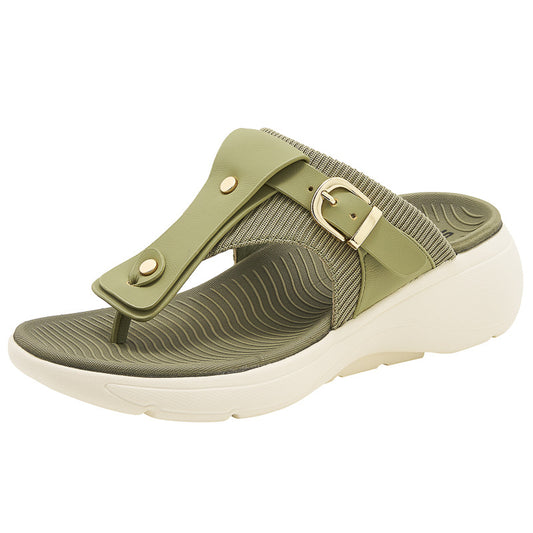 SIKETU | Comfortable Womens Wedge Sandals for Wider Feet