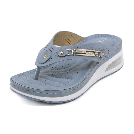 SIKETU | Massage Flip Flops Sponge Wedge Slippers