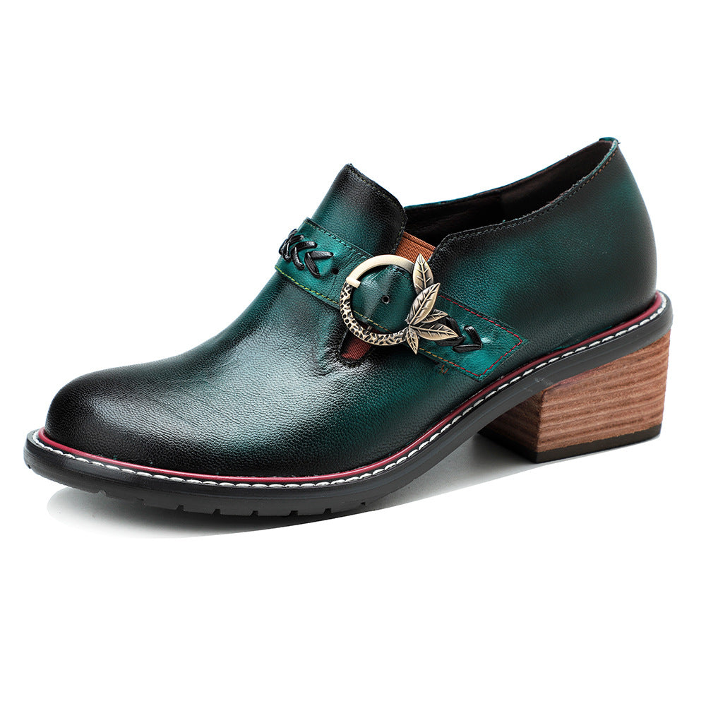 Vintage Handmade Leather Fashion Shoes