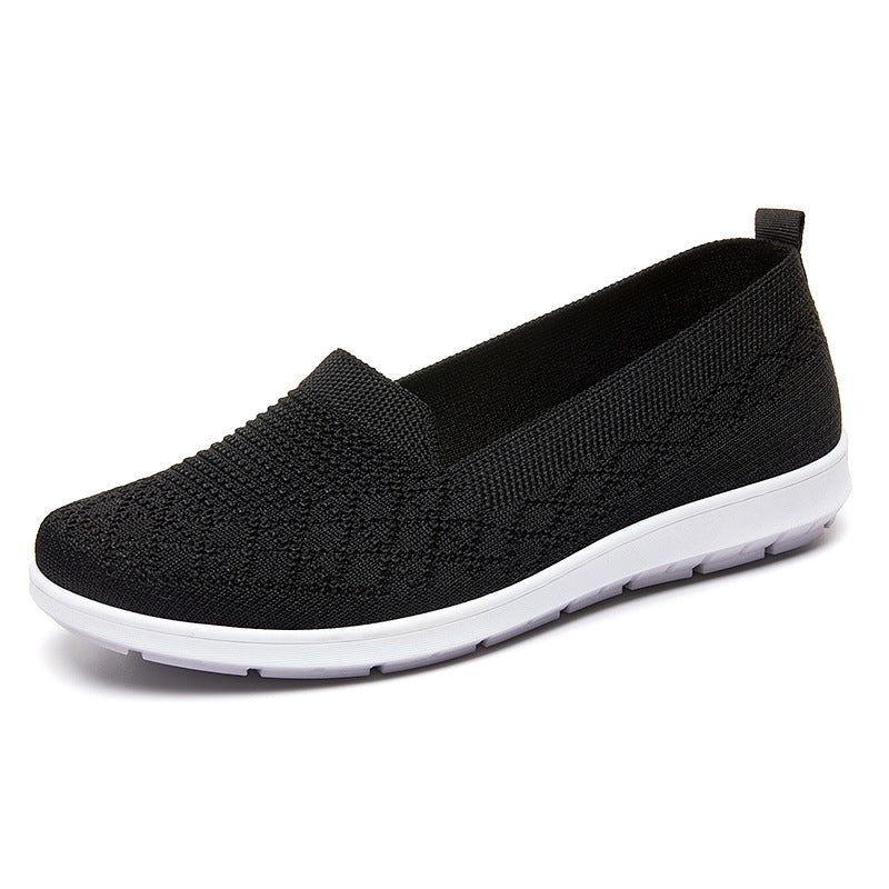 Stretch knit slip hot sale on shoes