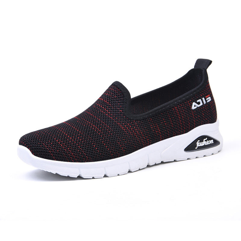 Fila ladies knit hot sale slip on shoe